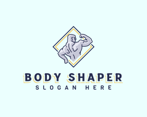 Body Builder Fitness logo design