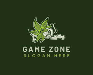 Vaping Marijuana Cannabis logo