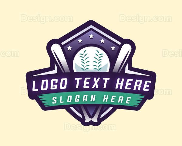 Baseball Sports Tournament Logo