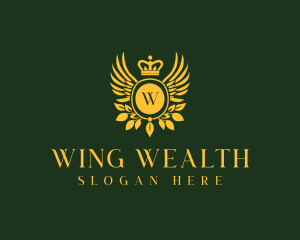 Royal Crown Wings logo design