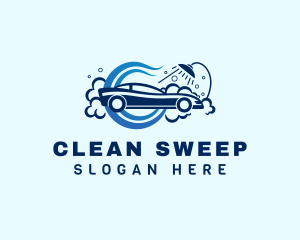 Water Car Cleaning logo design