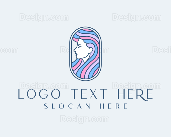 Beauty Salon Hairstylist Logo