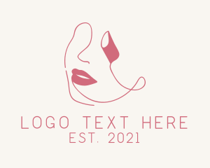 Pink Fashion Lipstick Brand  logo