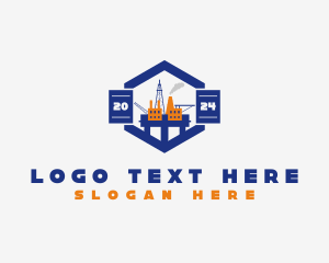 Oil Rig Refinery logo