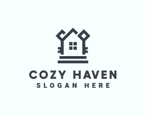 Home Apartment Key logo design