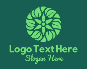 Green Herbal Lantern logo