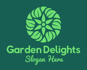 Green Herbal Lantern logo design