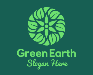 Green Herbal Lantern logo design