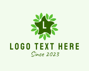 Organic Star Leaf Gardening logo