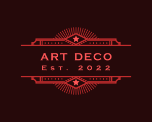 Star Art Deco Company logo design