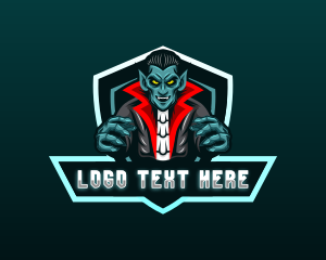 Vampire Dracula Gaming logo