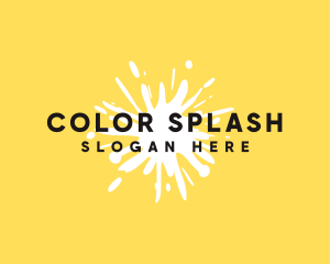 Splash Shape Business logo design