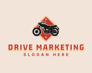 Cruiser Motorbike Driving logo
