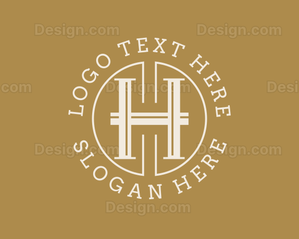 Luxury Company Letter H Logo