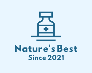 Medical Health Bottle logo