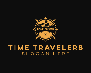 Mountain Compass Travel logo design