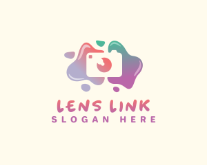 Camera Lens Studio logo design