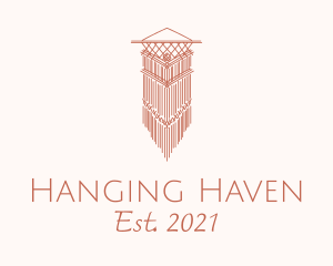 Handcrafted Macrame Decor  logo design