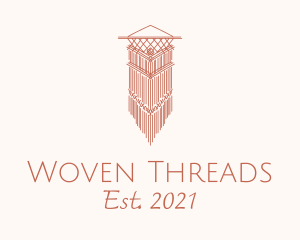 Handcrafted Macrame Decor  logo design