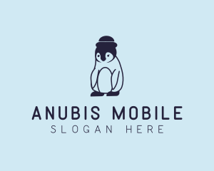 Baby Penguin Animal logo design