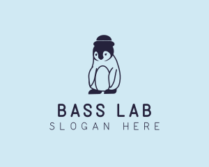 Baby Penguin Animal logo design