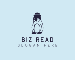 Baby Penguin Animal logo design