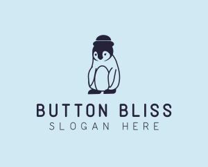 Baby Penguin Animal logo design