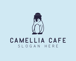 Baby Penguin Animal logo design