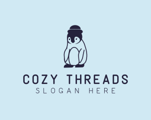 Baby Penguin Animal logo design