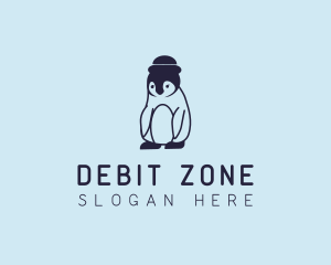 Baby Penguin Animal logo design