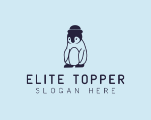 Baby Penguin Animal logo design