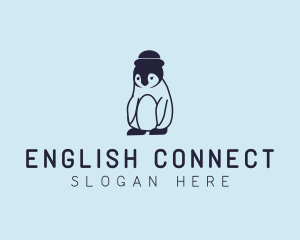 Baby Penguin Animal logo design