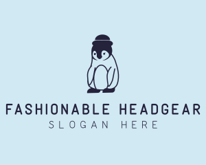 Baby Penguin Animal logo design