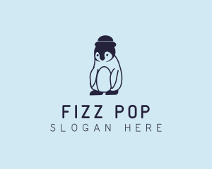 Baby Penguin Animal logo design