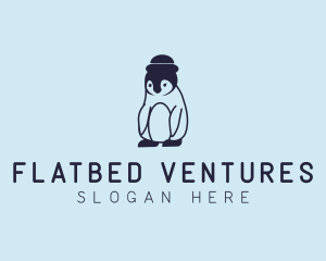 Baby Penguin Animal logo design