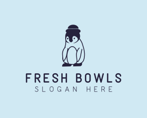 Baby Penguin Animal logo design