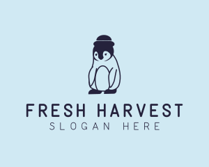 Baby Penguin Animal logo design