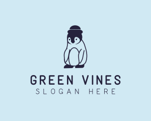 Baby Penguin Animal logo design