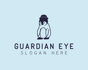 Baby Penguin Animal logo design