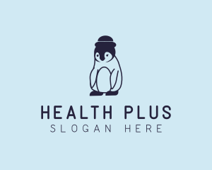 Baby Penguin Animal logo design