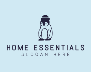 Baby Penguin Animal logo design