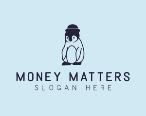 Baby Penguin Animal logo design