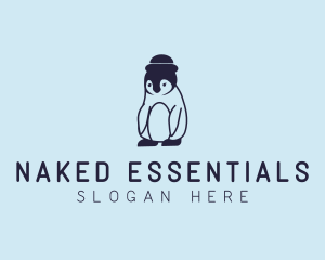 Baby Penguin Animal logo design