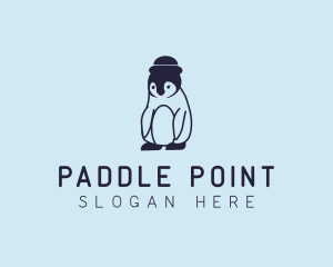 Baby Penguin Animal logo design