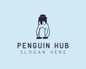 Baby Penguin Animal logo