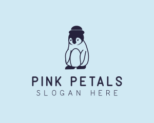 Baby Penguin Animal logo design