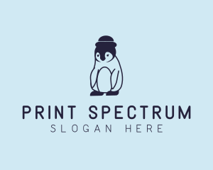 Baby Penguin Animal logo design