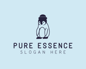 Baby Penguin Animal logo design