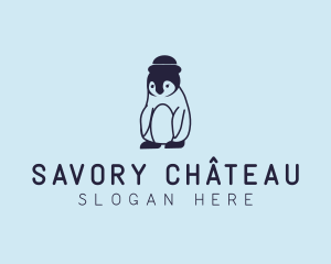 Baby Penguin Animal logo design