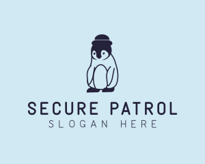 Baby Penguin Animal logo design